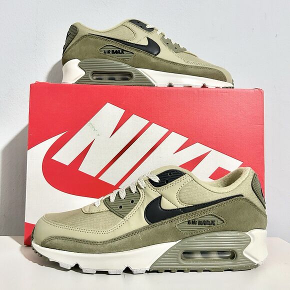 Nike Air Max 90 “Neutral Olive” Men’s Size 9.5 Cushioned Lifestyle Sneakers